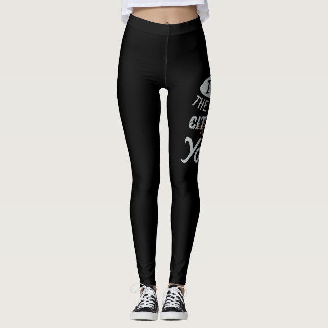 Jag missar min ungdom.. leggings (Framsida)