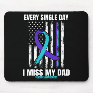 Jag missar mitt Pappa Suicide Awareness Shirt Prev Musmatta