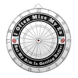 Jag missar ofta min Ex Darttavla