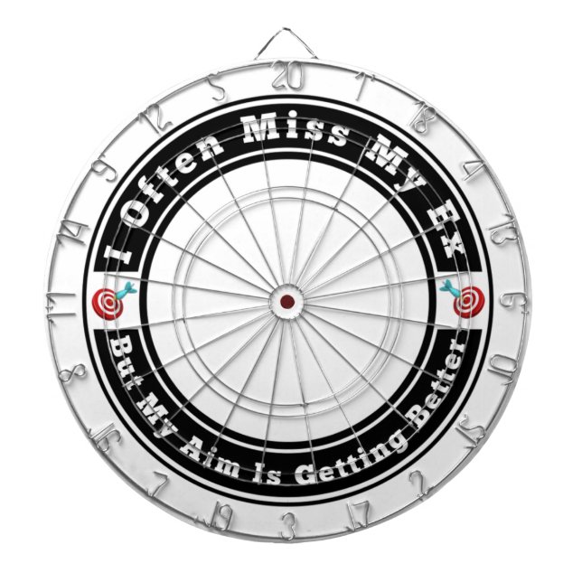 Jag missar ofta min Ex Darttavla (Framsidan)