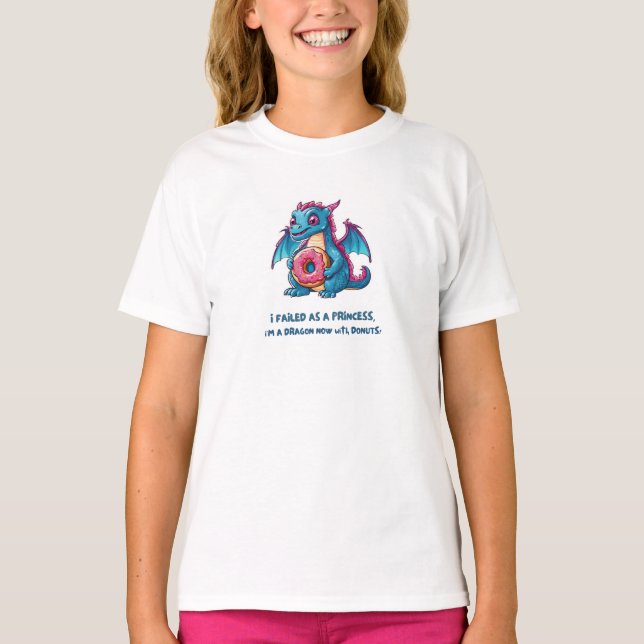 Jag misslyckats som prinsessa im en drake nu t shirt (Framsida)