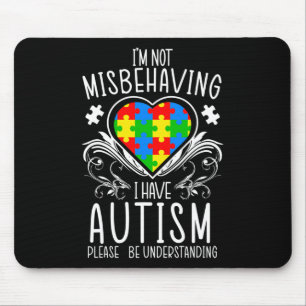 Jag Misstorar Mig Inte Jag Har Autismmedvetande St Musmatta