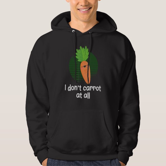 Jag morot på moroten. hoodie (Framsida)