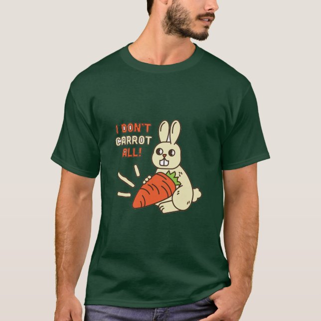 Jag morot på T-Shirt. T Shirt (Framsida)