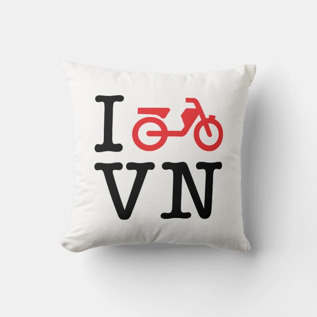 Jag motorcyklar Vietnam Kudde (Framsida)