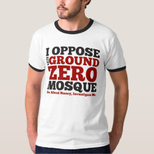 Jag motsätter den slipade nollmoskén t shirt