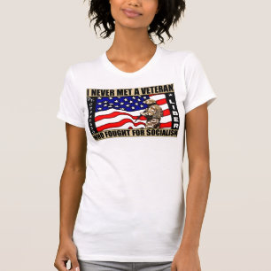 Jag mötte aldrig en veteran som slogs för t-shirt