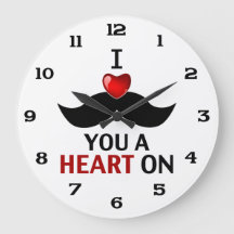 Jag mustache att du är ett hjärta på