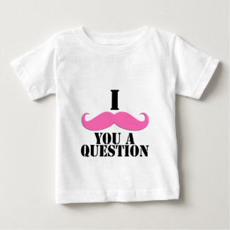 Jag mustache dig en Rosa. Tee Shirt