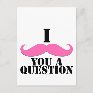 Jag mustache dig en Rosa. Vykort