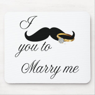 Jag mustache dig till Marry Me Musmatta