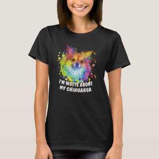 Jag muterar om min Chihuahua Chiwawa Animal Pun Le T Shirt