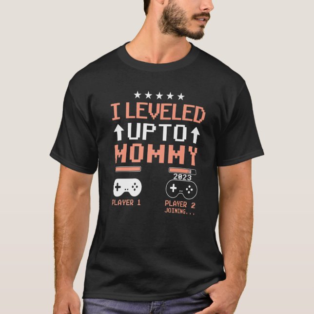 Jag nådde fram till Mamma 2023 första gången Mamma T Shirt (Framsida)