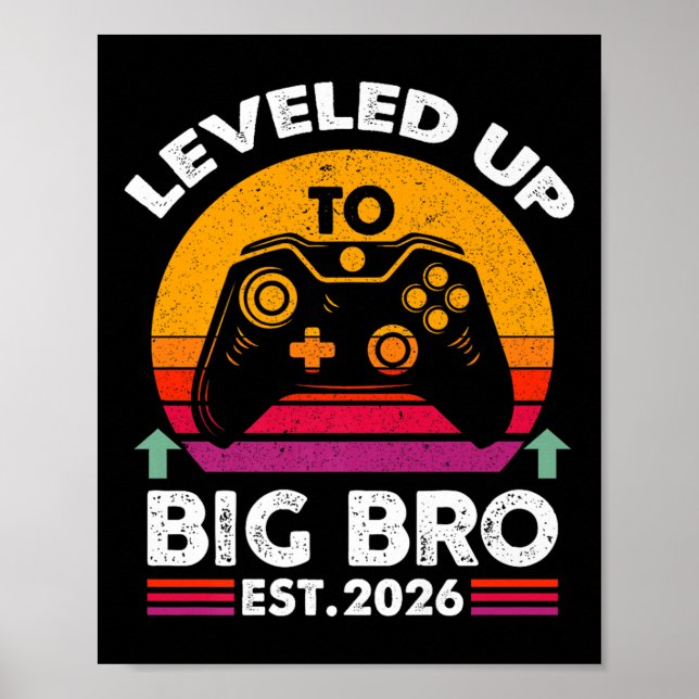 Jag nådde storebror 2026... poster (Framsidan)
