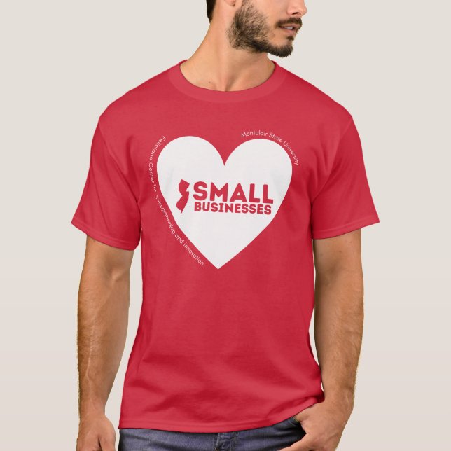 Jag ❤️ NJ Småföretag T Shirt (Framsida)