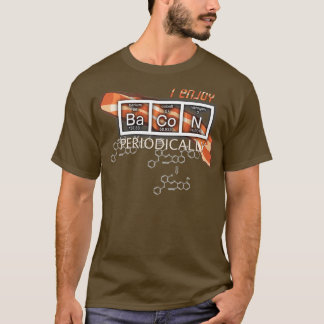 Jag njuter av Bacon Periodic Inslag Bord T Shirt