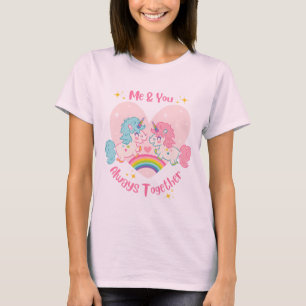 Jag och du rosa kvinnor t shirt