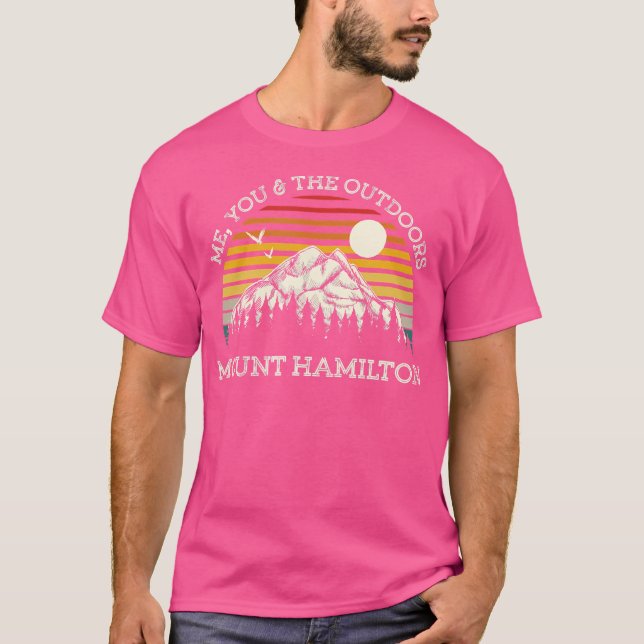 Jag och Hamilton Hiking Cali. T Shirt (Framsida)
