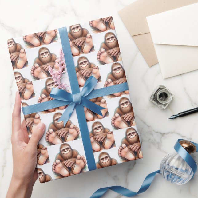 Jag och min Bigfoot Presentpapper (Gifting)