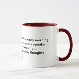 Jag och min kaffemugg