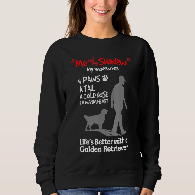 Jag och min skugggyllene kvarlevare t shirt (Framsida)