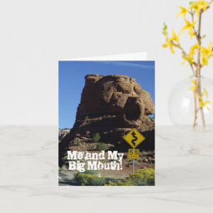 Jag och min stora mun - jag är ledsen! Kort för hä
