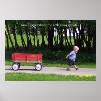 Jag och min vagn poster