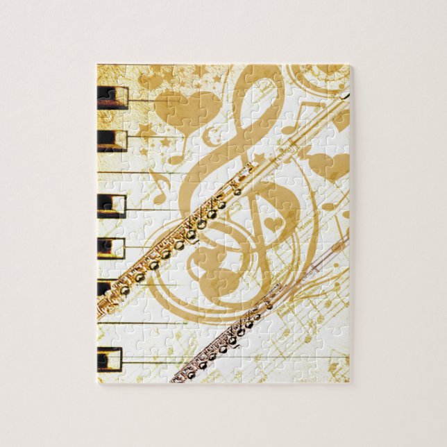 Jag och mina Flutes_ Pussel (Vertikal)