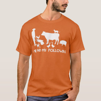 Jag och mina följeslagare på landsbygden roliga jo t shirt