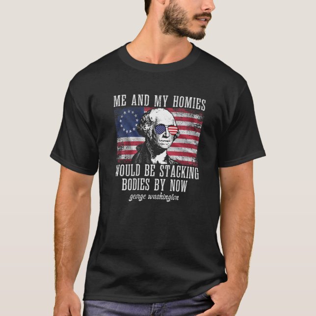 Jag och mina hjärtan skulle vara stackningsorgan G T Shirt (Framsida)