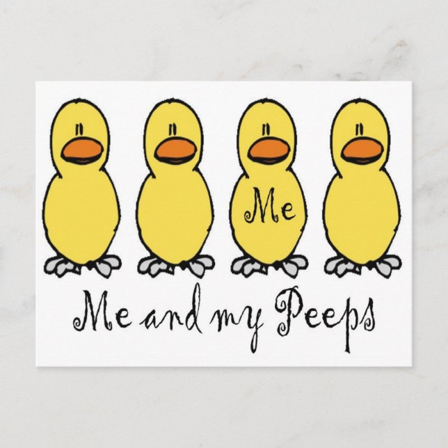 Jag och mina kompisar vykort (Framsida)