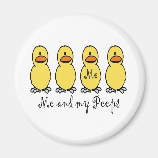 Jag och mina pepar magnet (Framsidan)