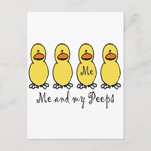 Jag och mina pepar vykort (Framsida)