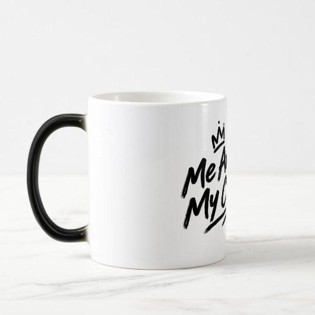 Jag Och Mitt Kafé – Kaffeälskare Mugg (Vänster)