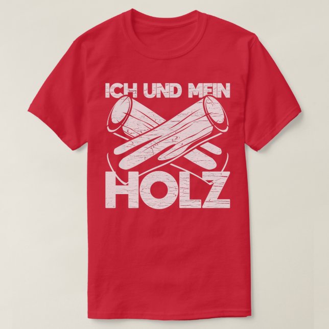 Jag och mitt träskverk t shirt (Design framsida)