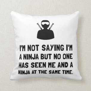 Jag och Ninja Kudde