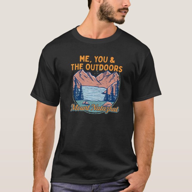 Jag och utomhusen som gömmer Natazhat Hike T Shirt (Framsida)