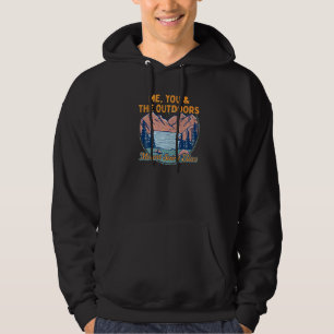Jag och utomhusen som hyr Saint Elias H. Hoodie