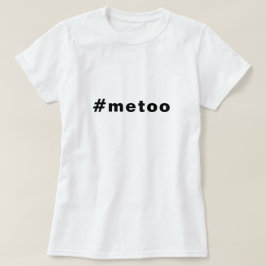 Jag också, #metoo, pride Black white T Shirt