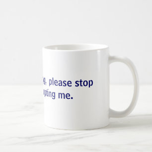 Jag offentligt tala för förmiddag, behar offentl kaffemugg