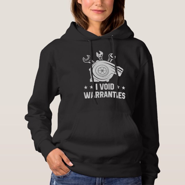 Jag ogiltigförklarar garantier Bilmekaniker Fordon T Shirt (Framsida)
