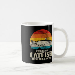 Jag om Catfish Tänka Ungefär Vintage C Kaffemugg