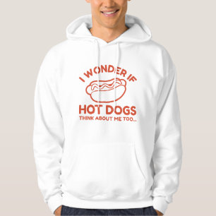 Jag om Hett Hundar Tänka om mig också Hoodie