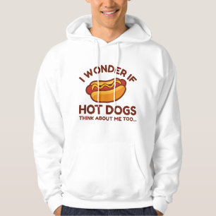 Jag om Hett Hundar Tänka om mig också Hoodie