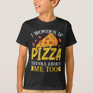 Jag om Pizza tänker på mig för roligt. T Shirt