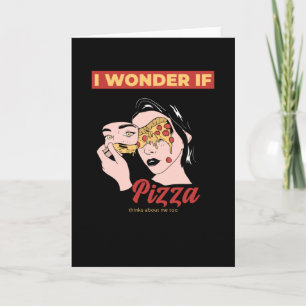 Jag  om pizza tänker på mig också kort