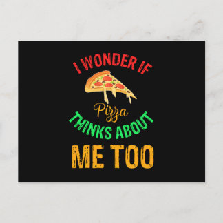 Jag  om pizzan tänker på mig också. vykort