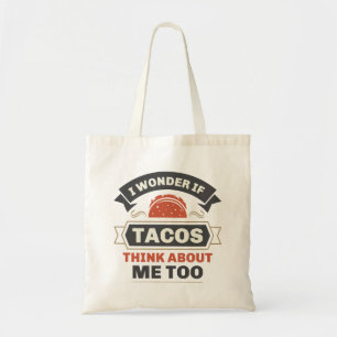 Jag om Tacos Tänka om mig också Tygkasse