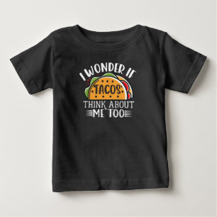 Jag om Tacos Tänka om mig till mexikan Taco T Shirt