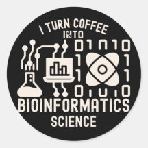Jag omvandlar kaffe till bioinformatik Science
